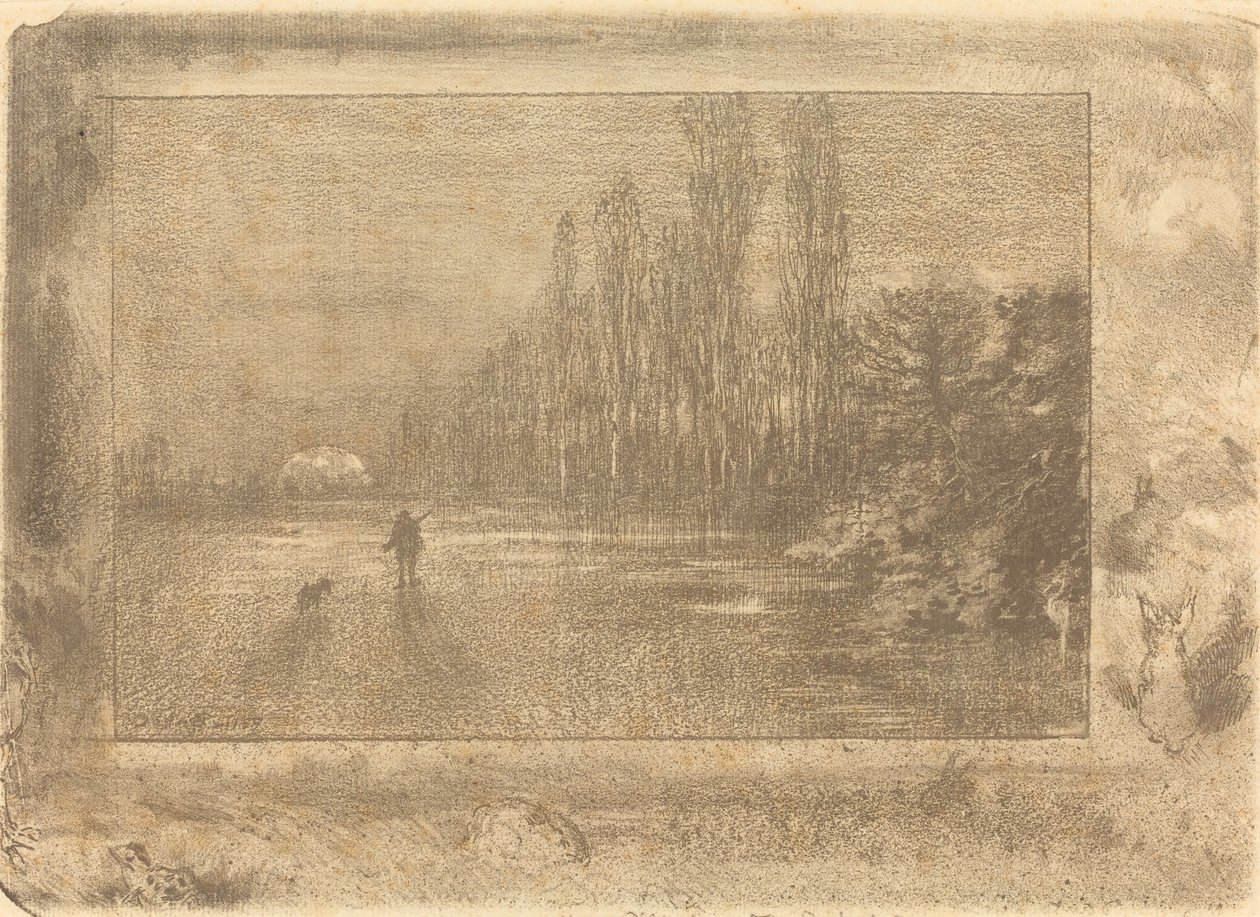 Den lille jæger Lille jæger, 1892. af Felix Hilaire Buhot