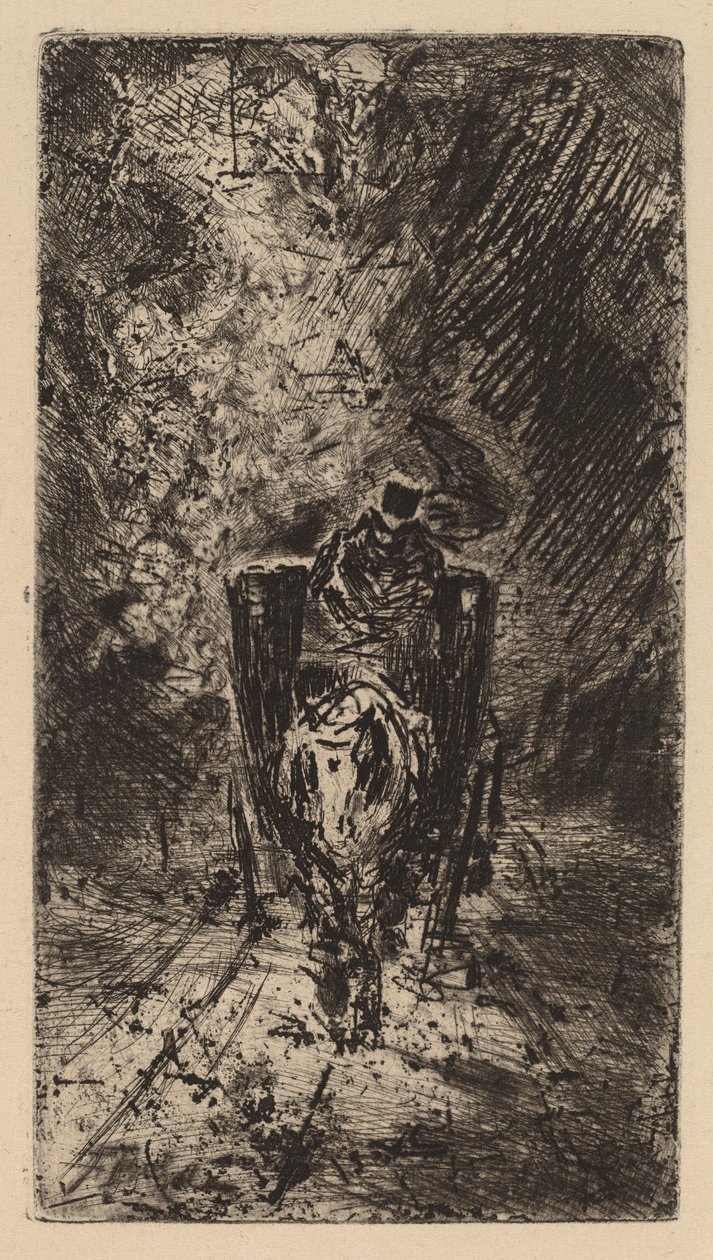 Milt og Ideal, ca. 1876. af Felix Hilaire Buhot