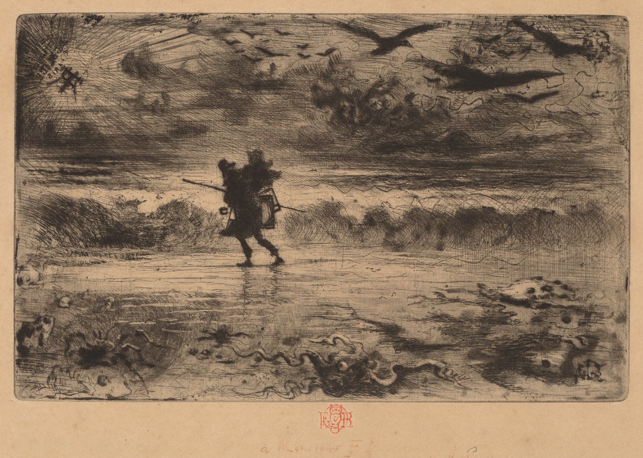 Marinemaleren af Felix Hilaire Buhot