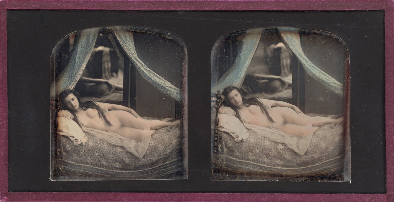 Nøgen,1851-1853 (foto) af Félix Jacques Antoine Moulin