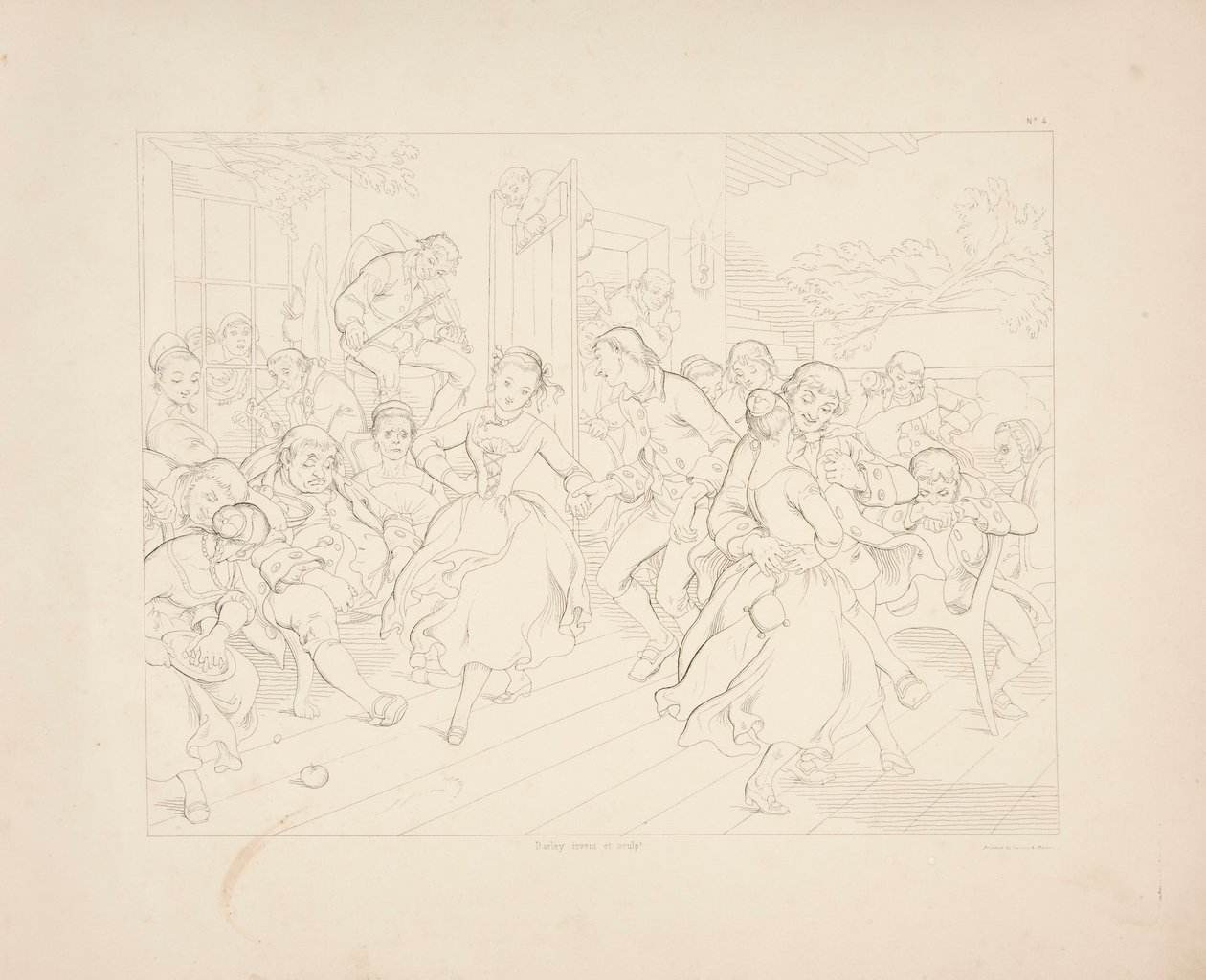 Legend of Sleepy Hollow, ark 4 af 6 af Felix O. C. Darley