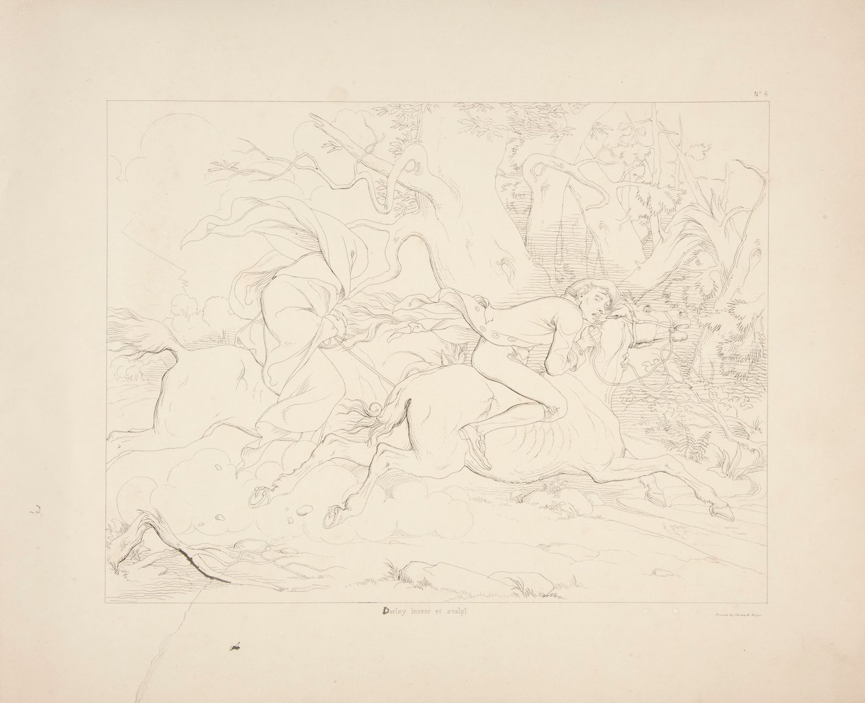 Legend of Sleepy Hollow, ark 6 af 6 af Felix O. C. Darley
