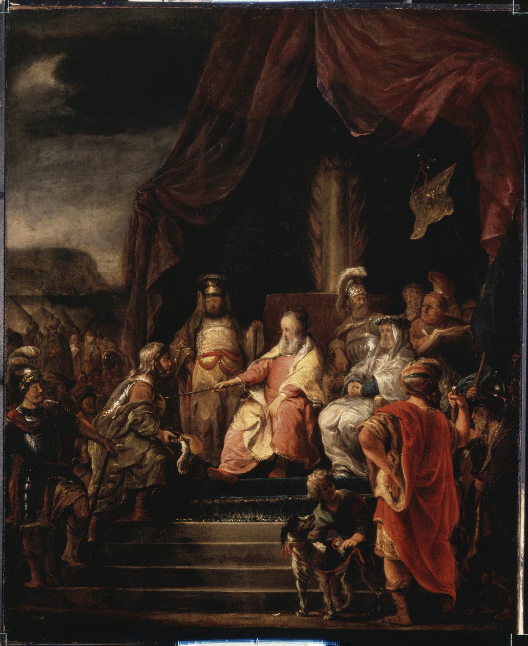 Moses og Jetro, ca.1655-56 af Ferdinand Bol