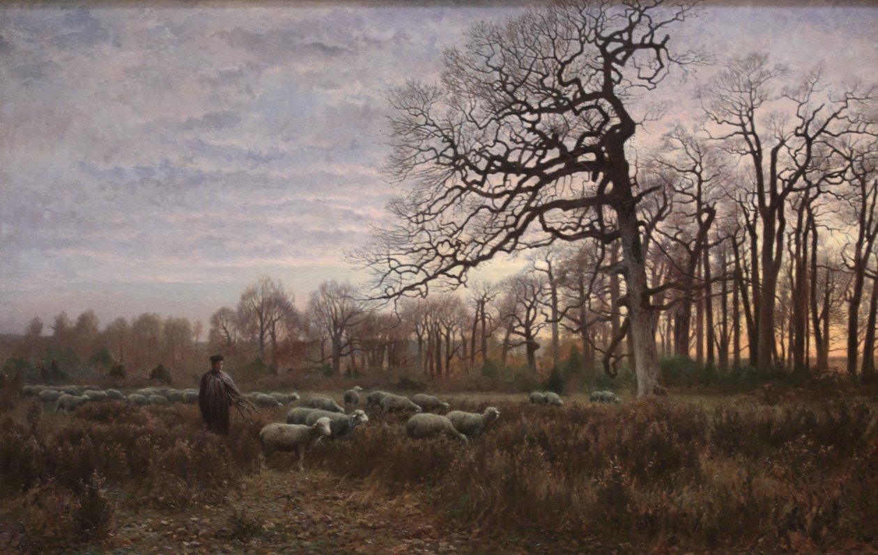 Tornets vejkryds, Fontainebleau -skoven af Ferdinand Chaigneau