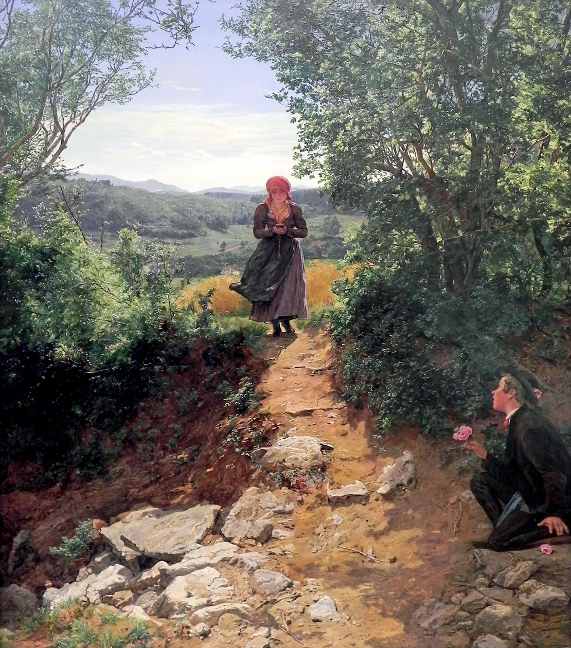 Den forventede af Ferdinand Georg Waldmuller