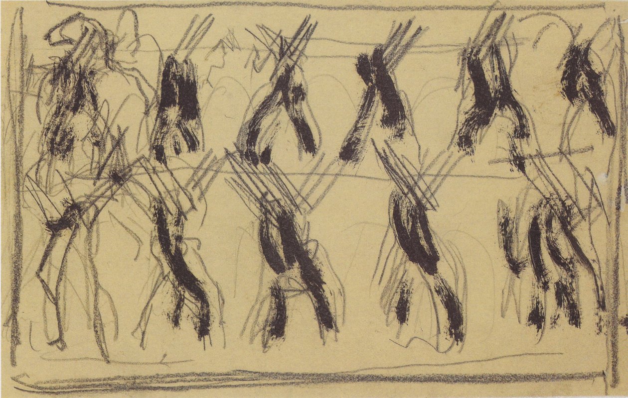 Udgående soldater af Ferdinand Hodler
