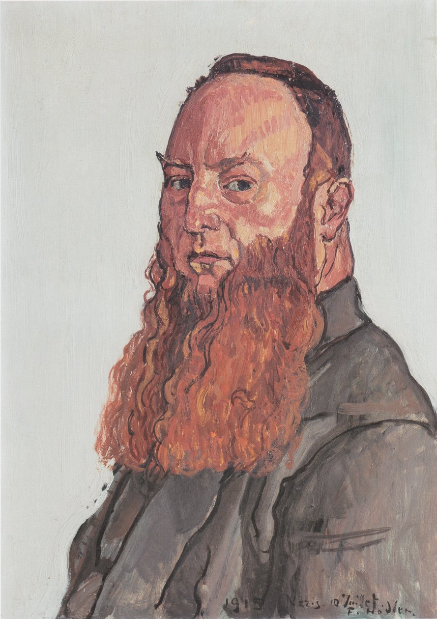 Portræt James Vibert af Ferdinand Hodler