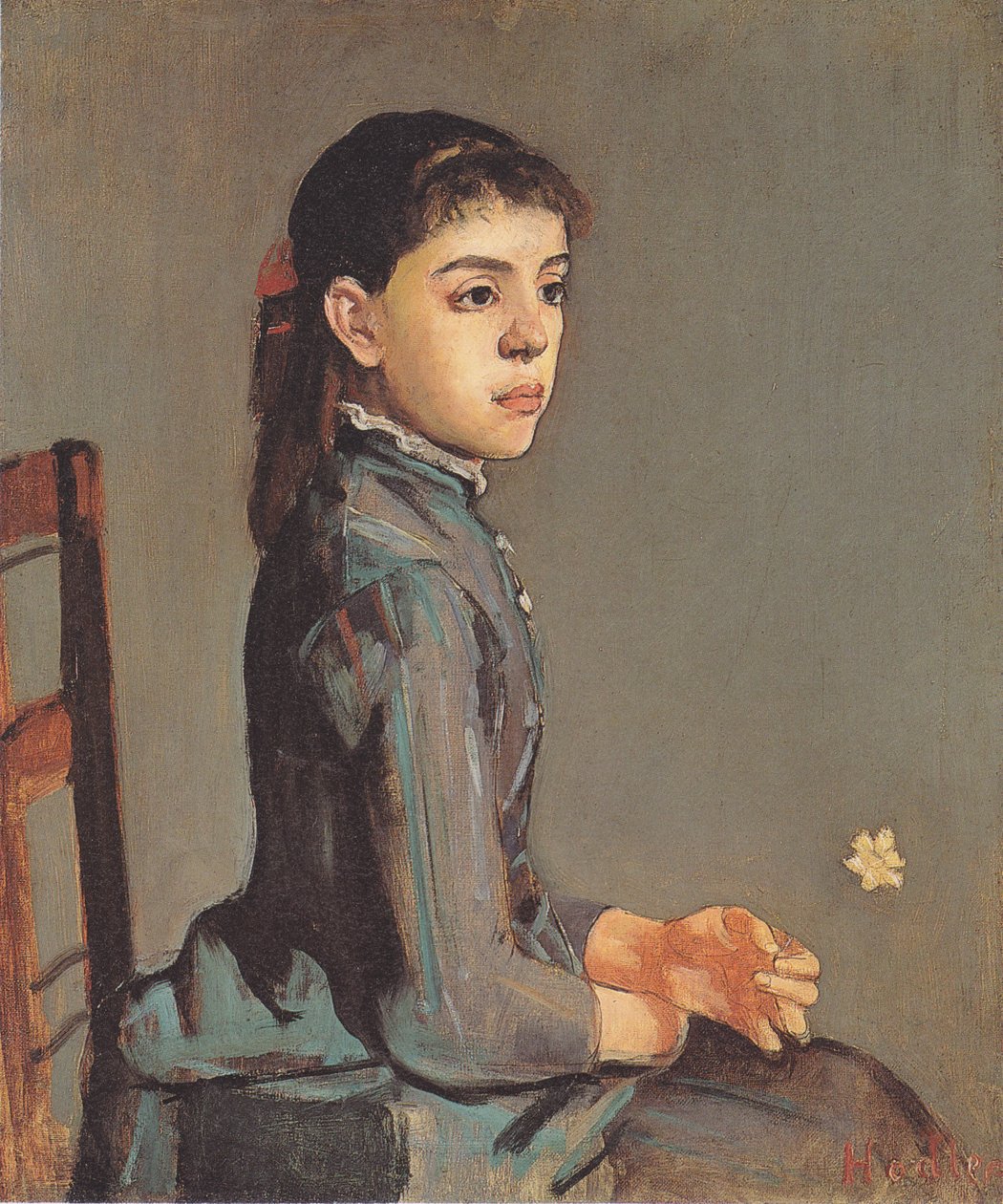 Portræt Louise-Delphine Duchosal af Ferdinand Hodler