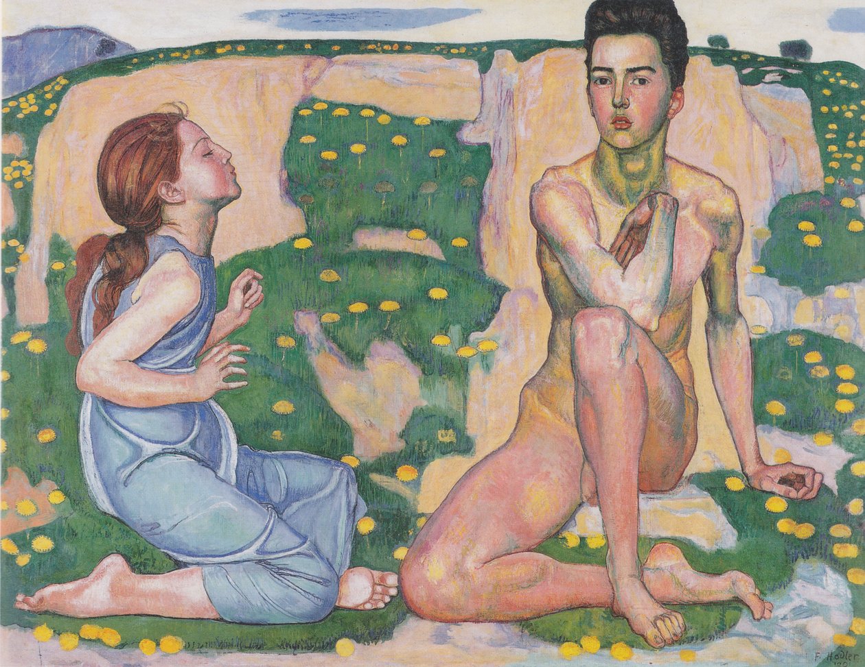 Foråret af Ferdinand Hodler