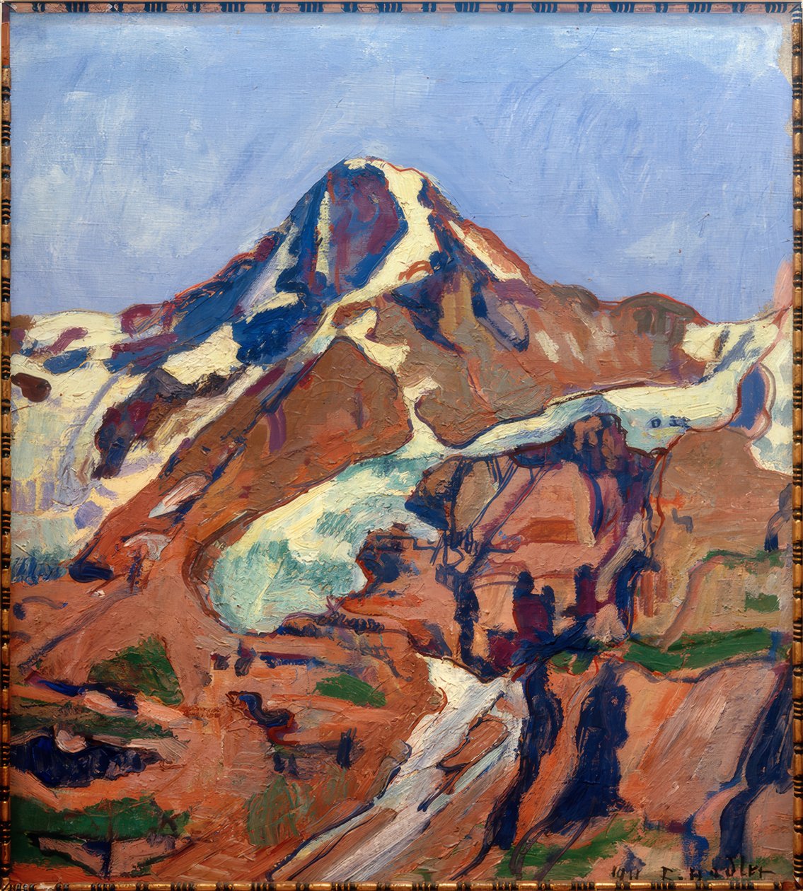 Munken, 1911 af Ferdinand Hodler