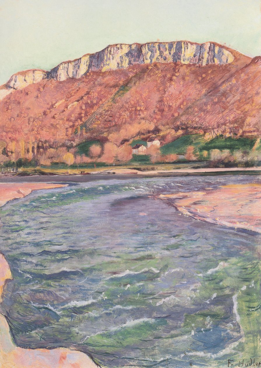 Salève i efteråret af Ferdinand Hodler