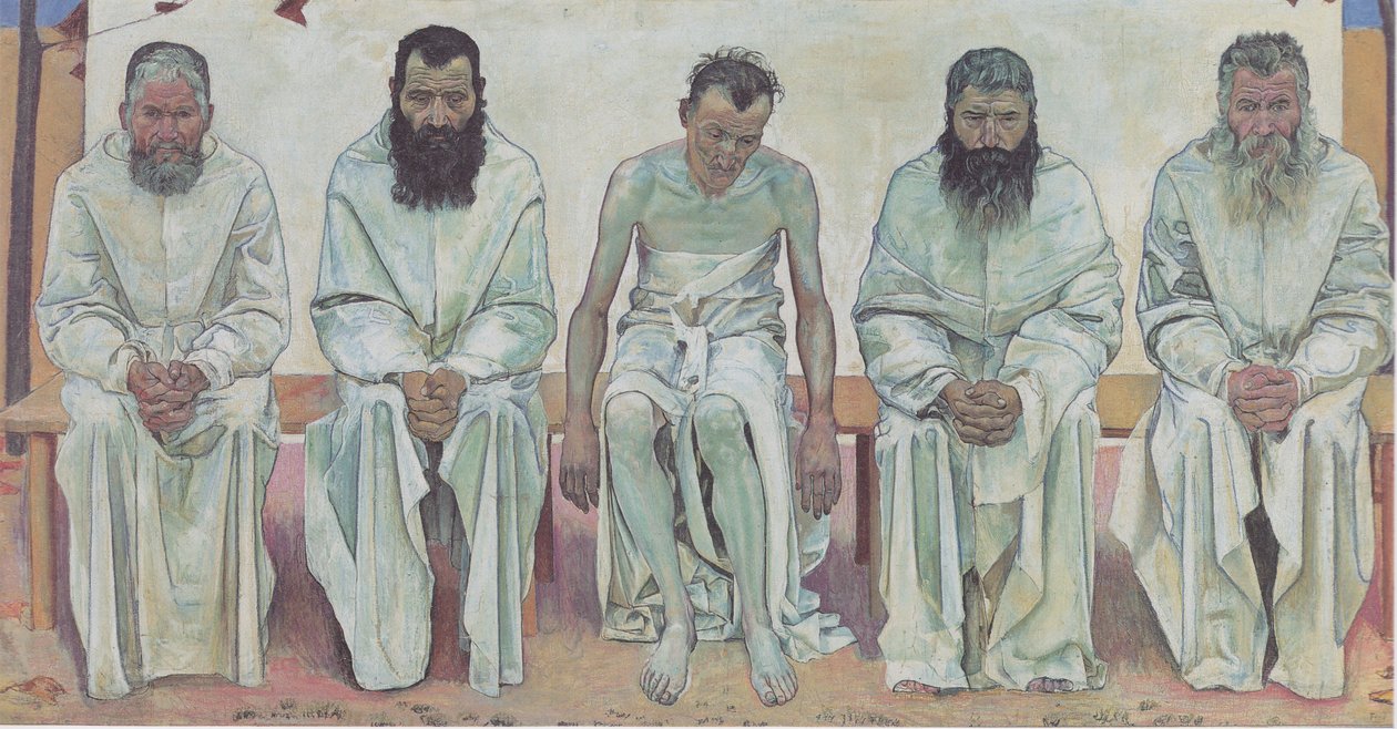 Træt af livet af Ferdinand Hodler