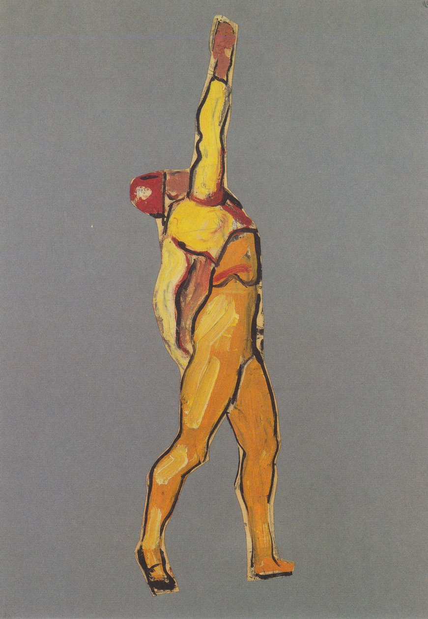 Bande til højre af Ferdinand Hodler