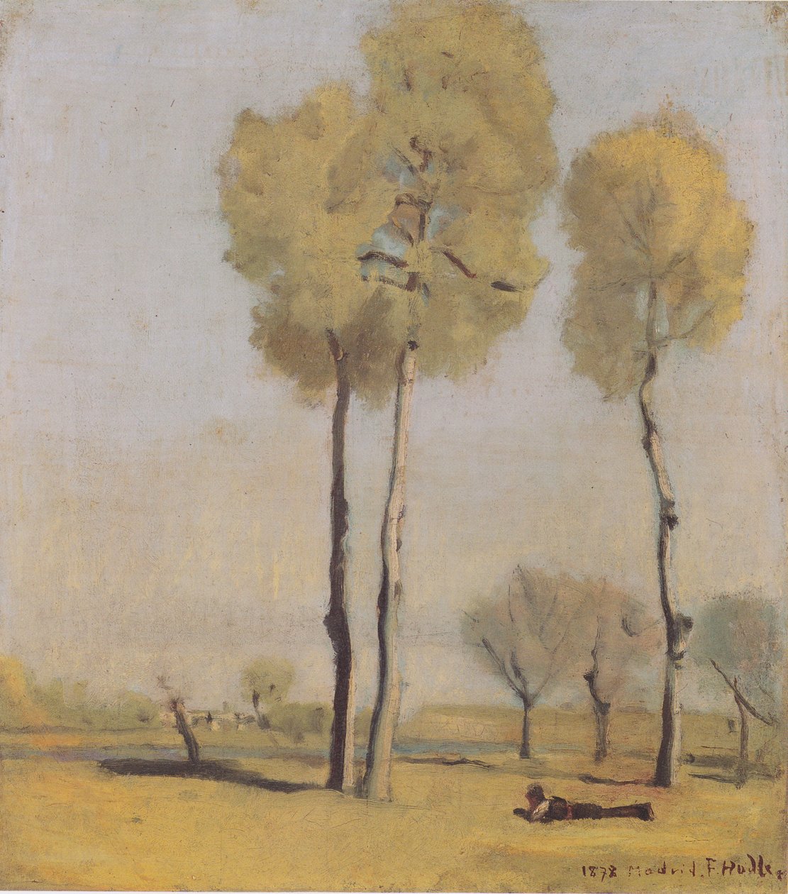 Spansk landskab af Ferdinand Hodler