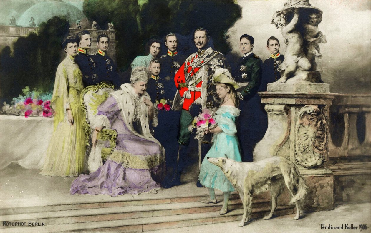 Den kejserlige families sølvjubilæum, 1906 af Ferdinand Keller