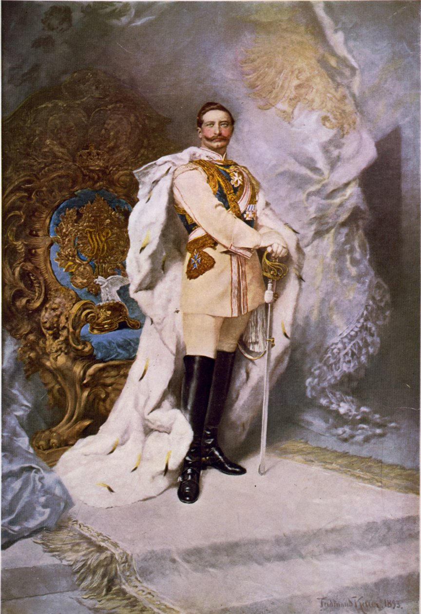 Wilhelm II, 1893 af Ferdinand Keller