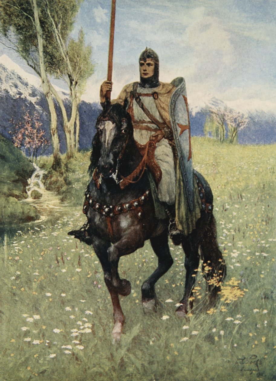 Det var således, at Parsifal begyndte sin pilgrimsrejse, fra 