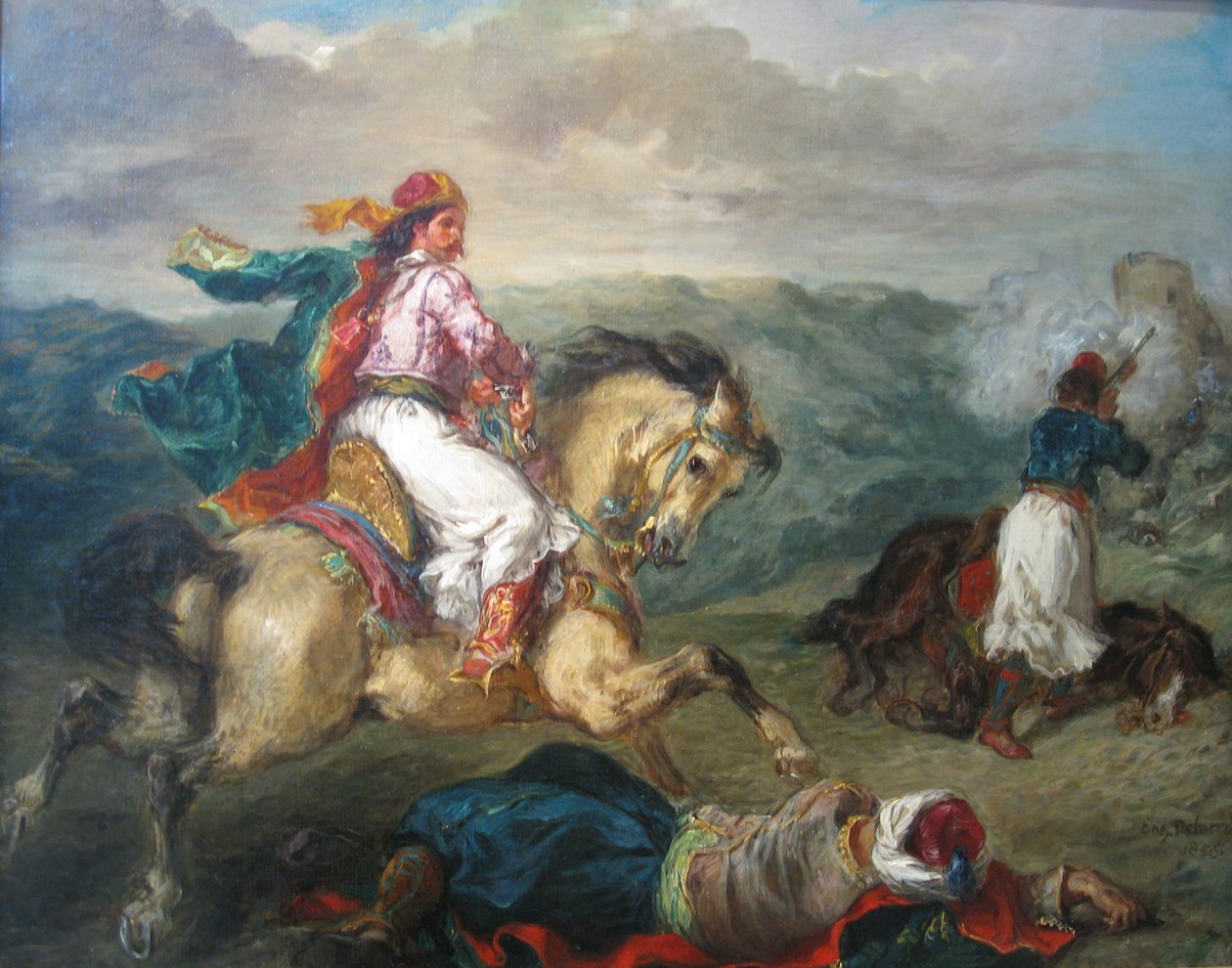 Eugene Delacroix af Ferdinand Victor Eugene Delacroix