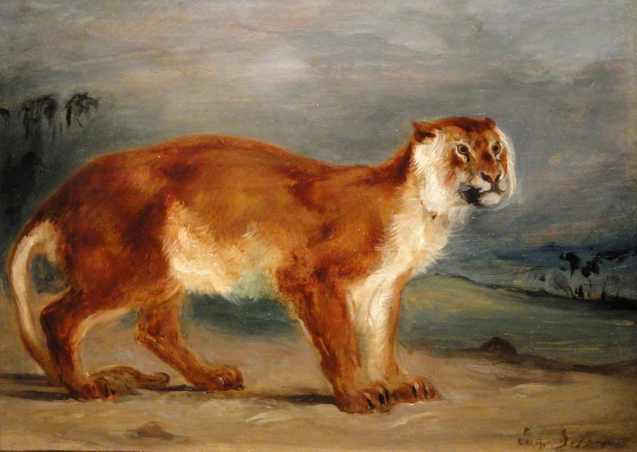 Ny Carlsberg Glyptotek af Ferdinand Victor Eugene Delacroix