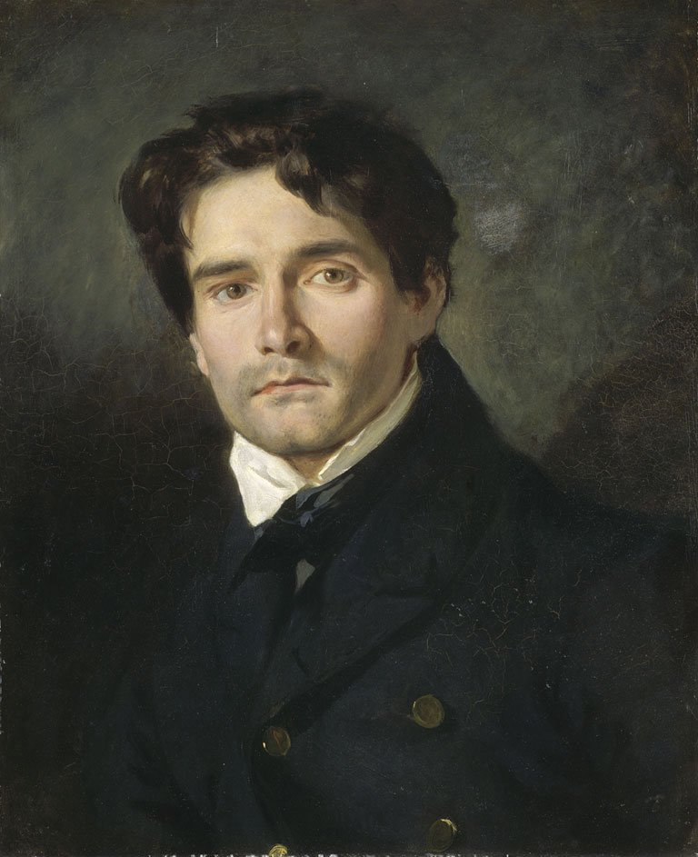 Portræt af Léon Riesener af Ferdinand Victor Eugene Delacroix