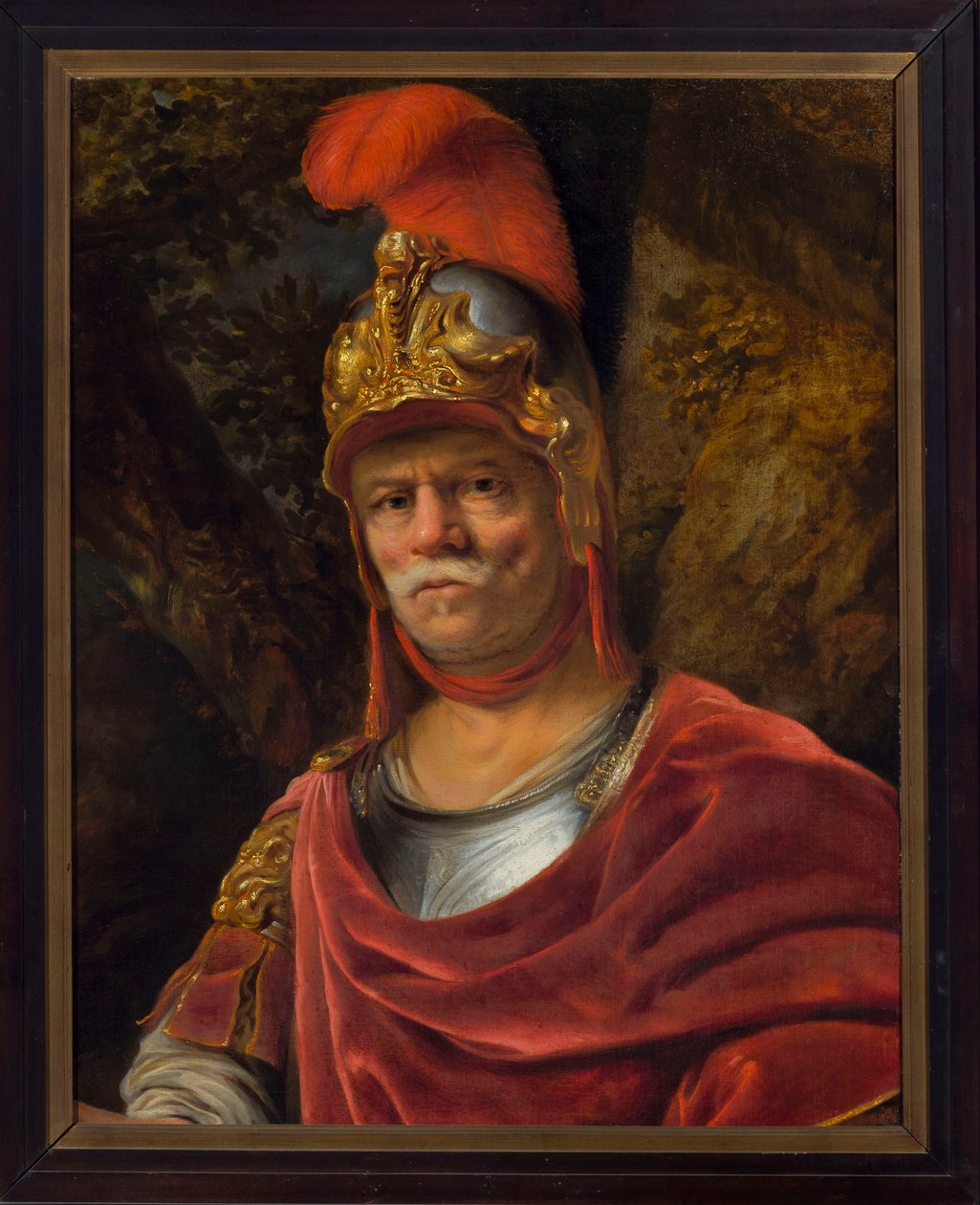 Mand med gylden hjelm (Mars) af Ferdinand Bol