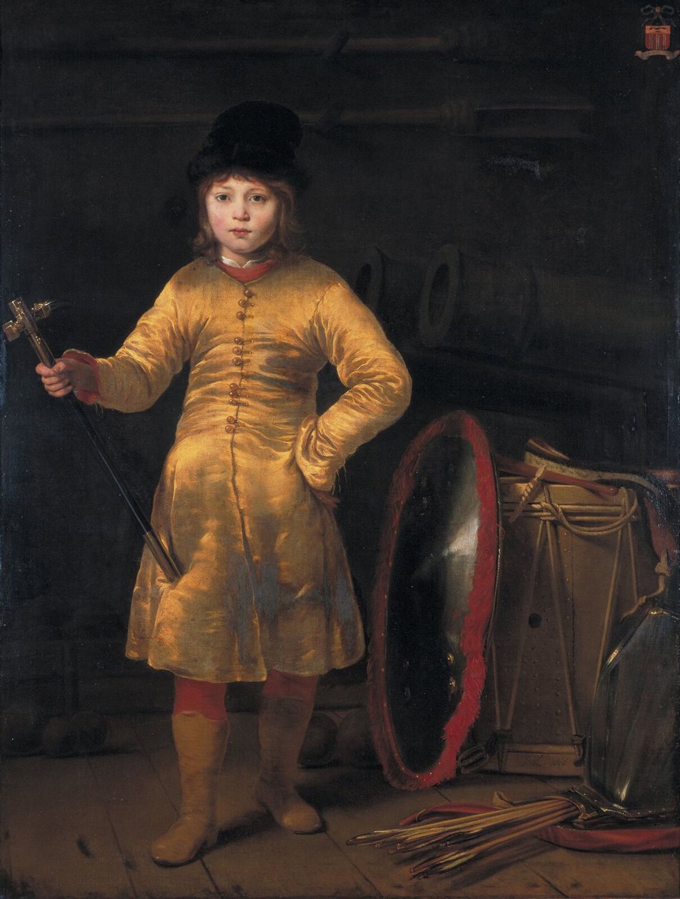 Otto van der Waeyen i en polsk dragt, 1656 af Ferdinand Bol