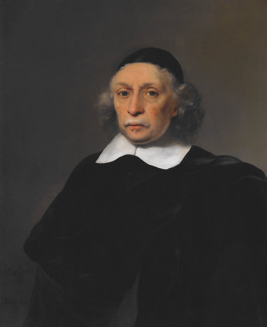 Portræt af en lærd af Ferdinand Bol