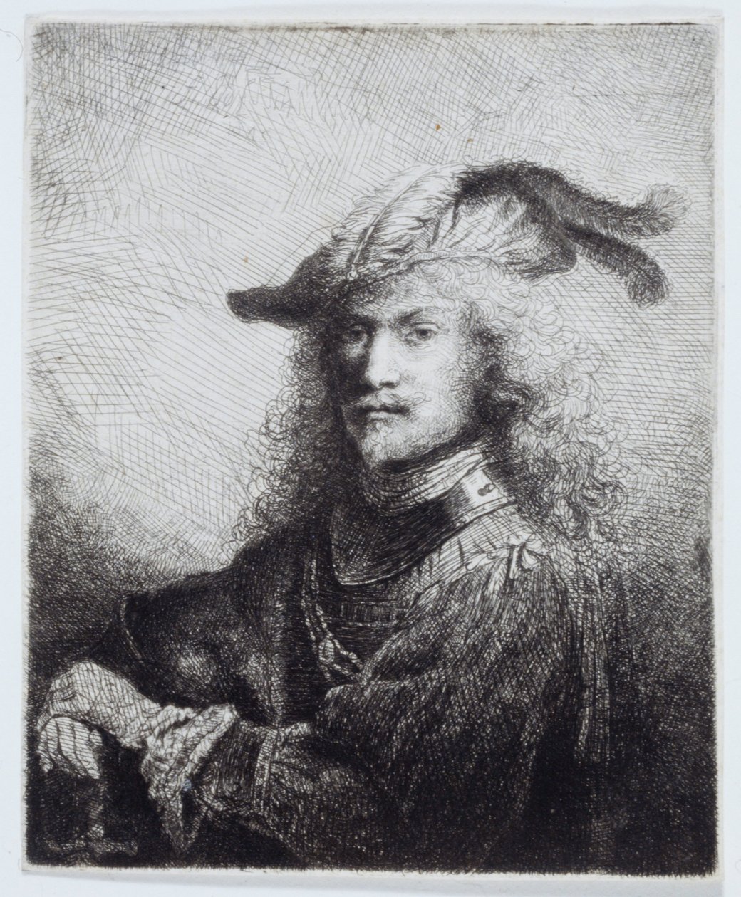 Portræt af en officer af Ferdinand Bol