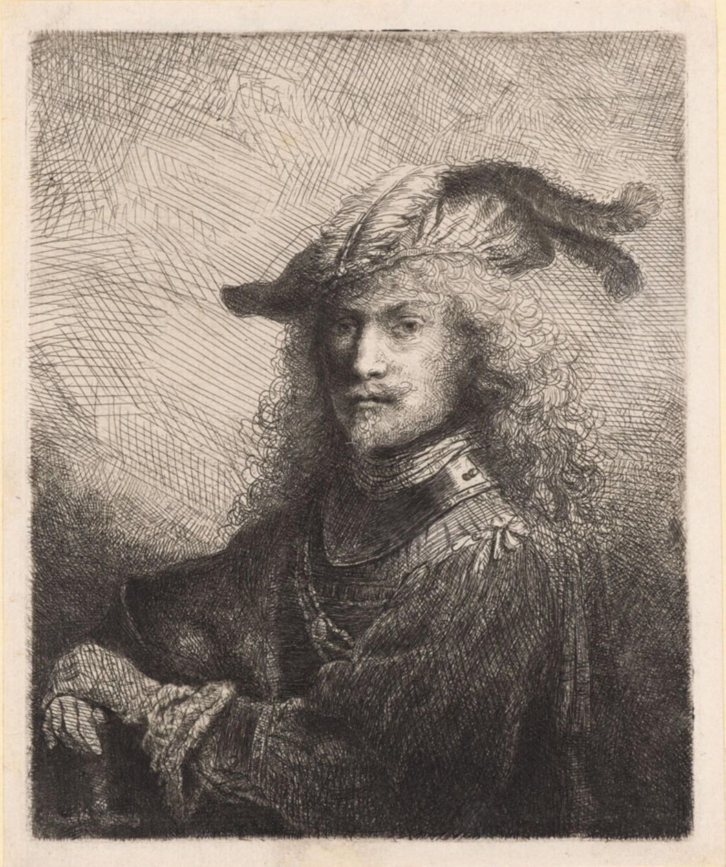 Portræt af en officer af Ferdinand Bol