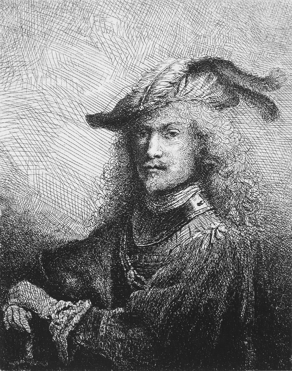 Selvportræt, kendt som Den unge kriger af Ferdinand Bol