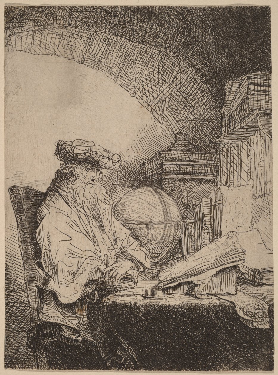 Astrologen af Ferdinand Bol