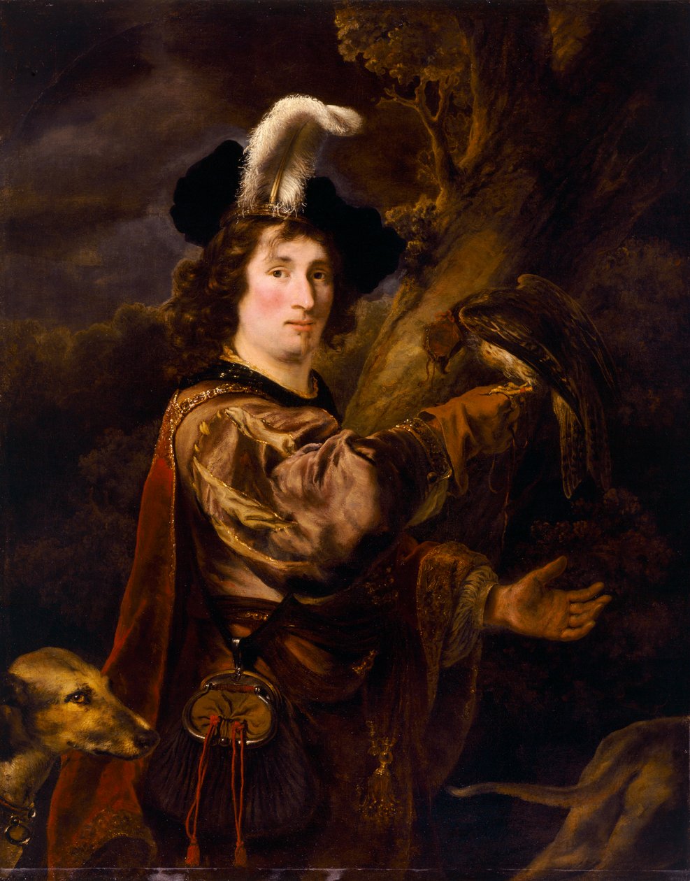 Falkonereren af Ferdinand Bol