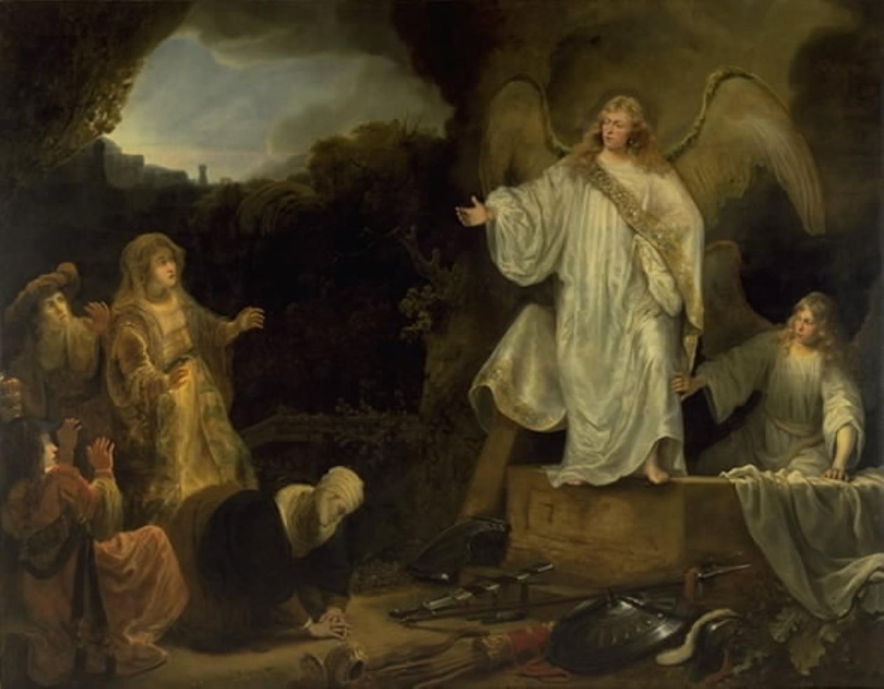 De hellige kvinder ved graven af Ferdinand Bol