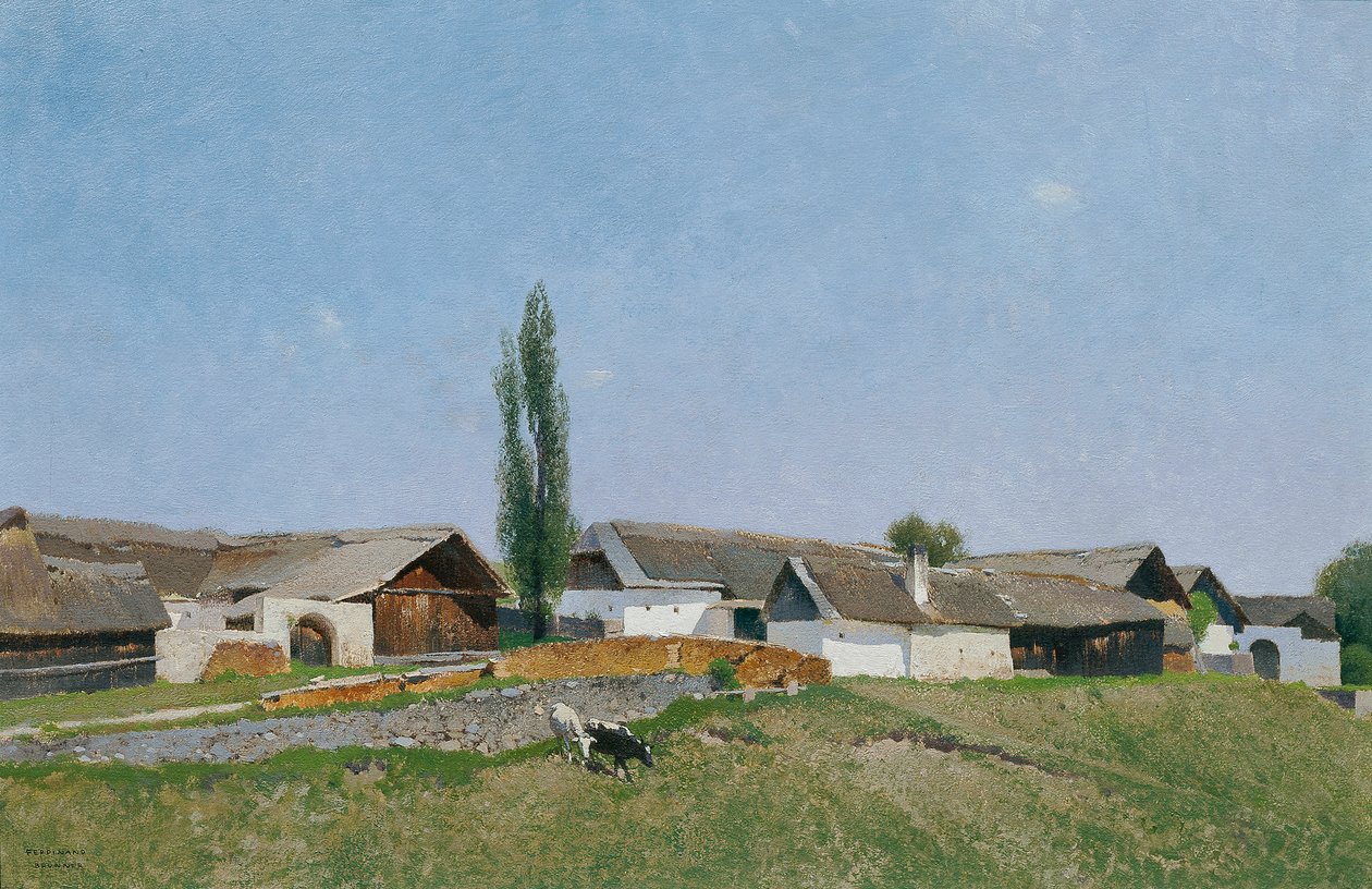 Fra Zwettler-området af Ferdinand Brunner