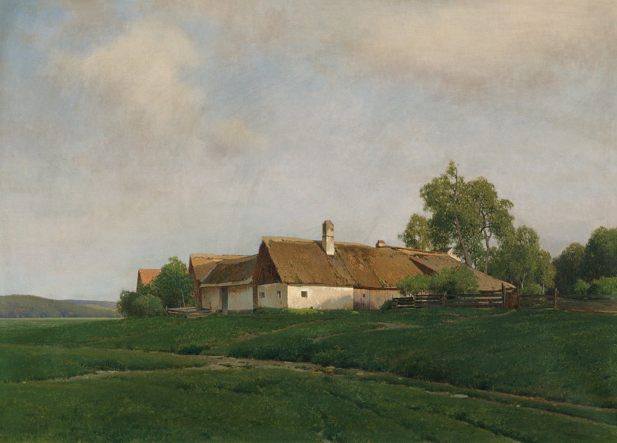Gård i skovdistriktet af Ferdinand Brunner