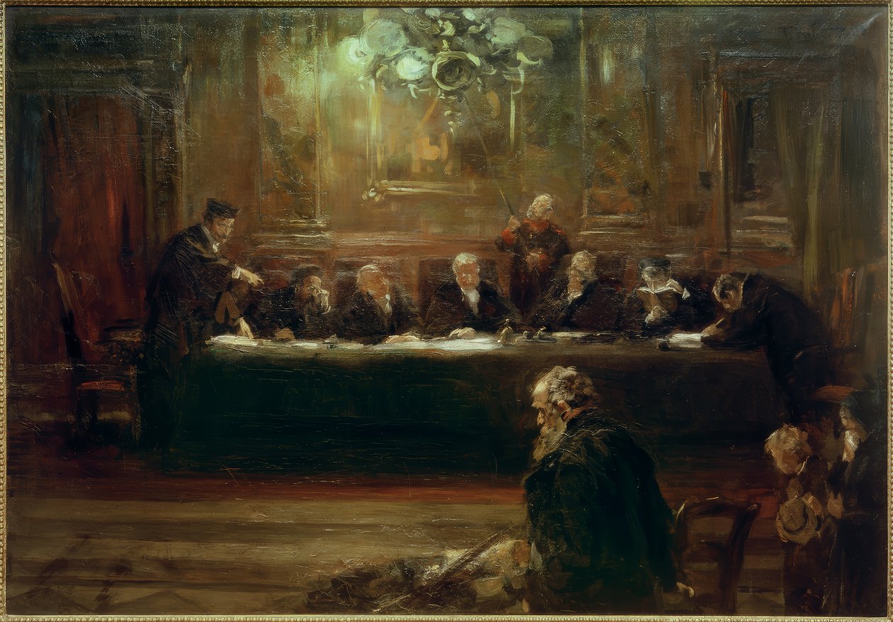 Før dommerne af Ferdinand Brutt