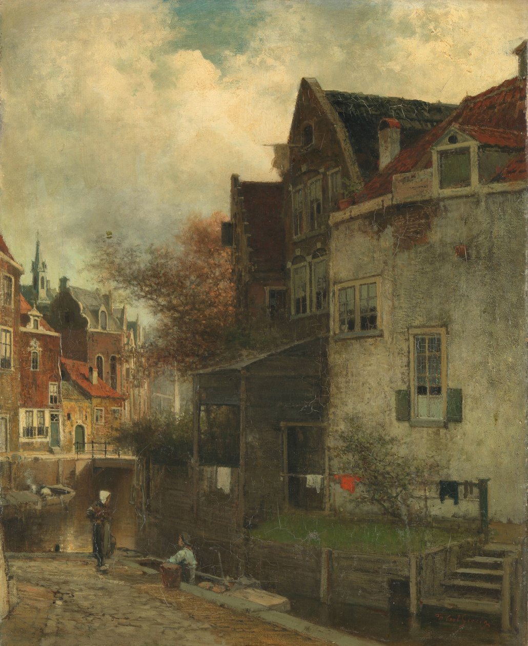 Bybilledet af Ferdinand Carl Sierich