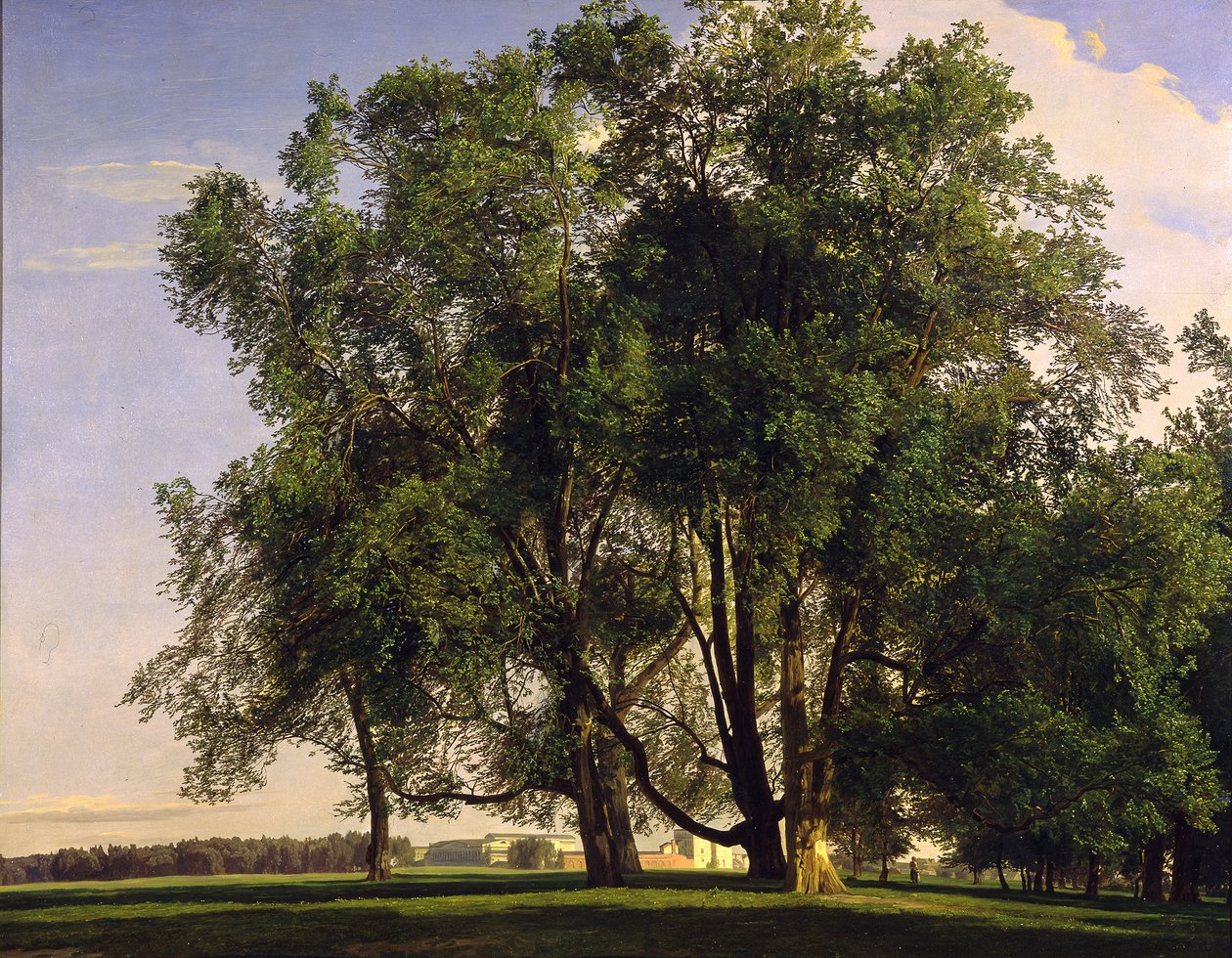 Landskab i Prater af Ferdinand Georg Waldmüller