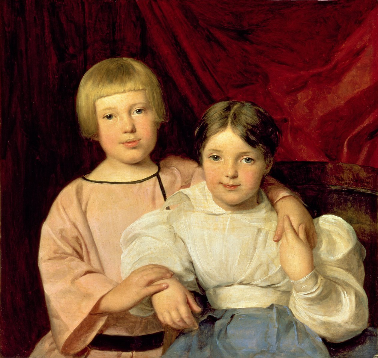 Børn af Ferdinand Georg Waldmuller
