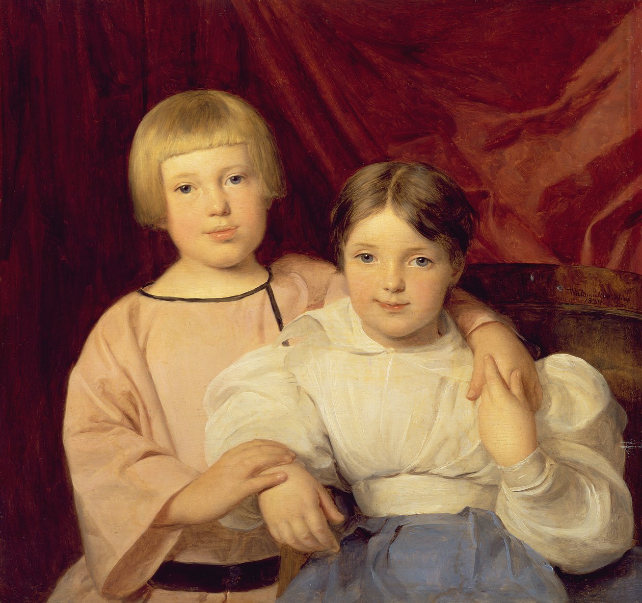 Børn af Ferdinand Georg Waldmuller