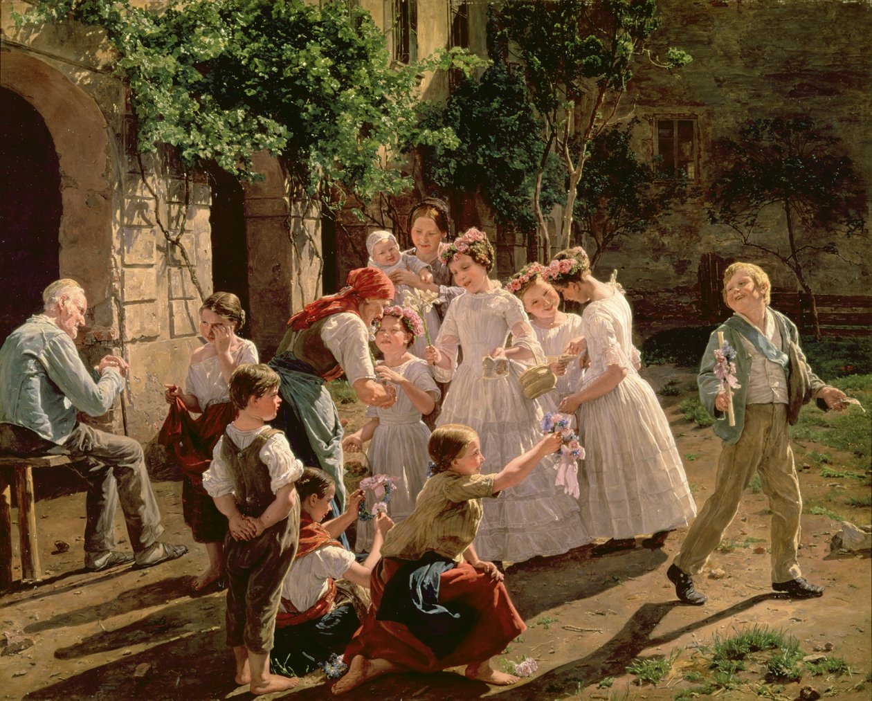 Kristi legeme af Ferdinand Georg Waldmuller