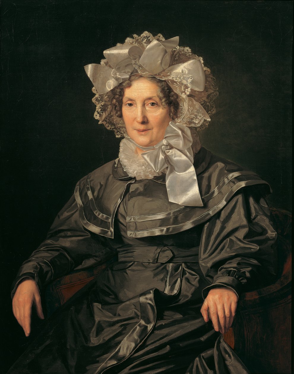 Elisabeth Waldmüller, kunstnerens mor af Ferdinand Georg Waldmuller