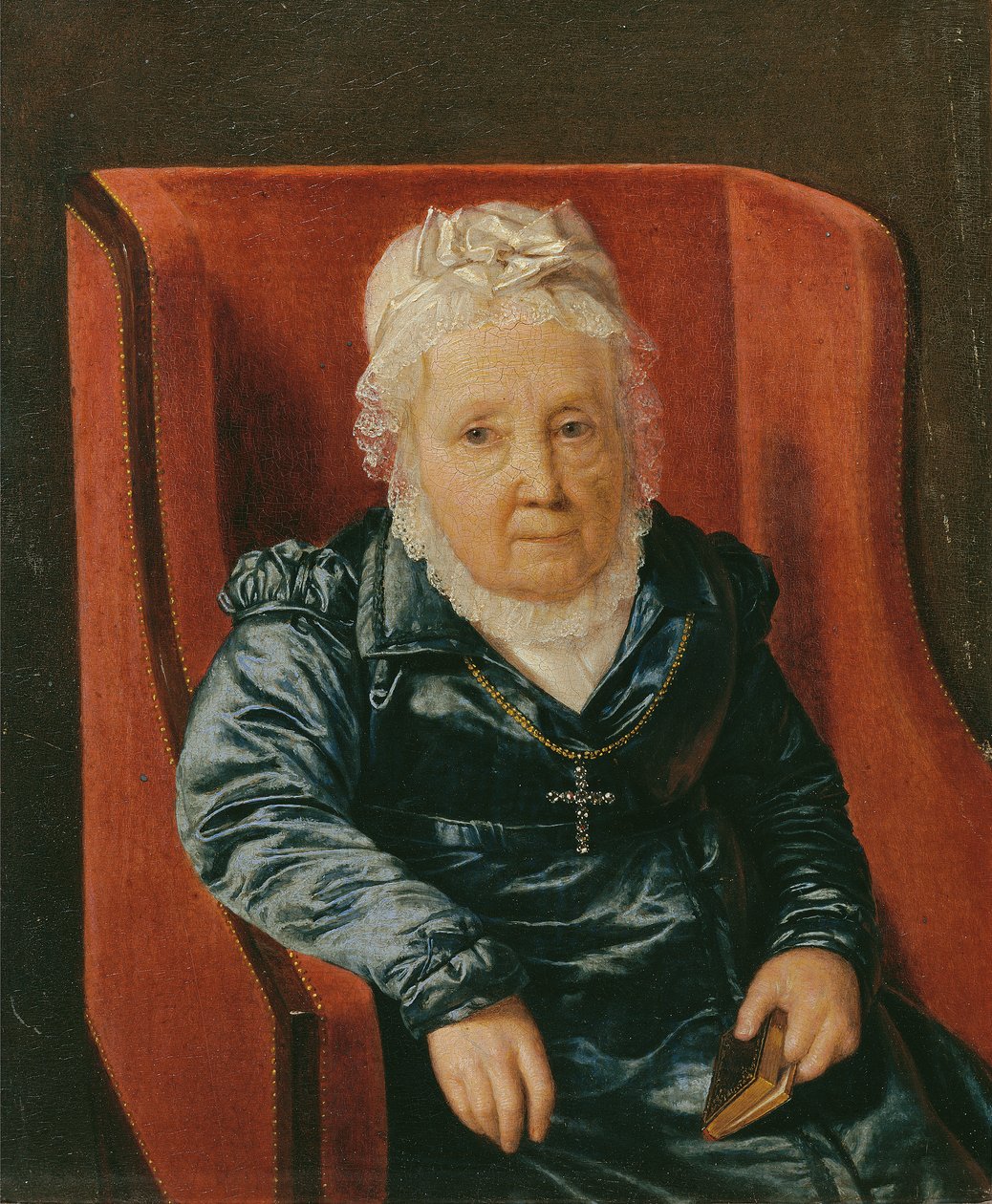 Rosina Wieser i lænestolen af Ferdinand Georg Waldmuller