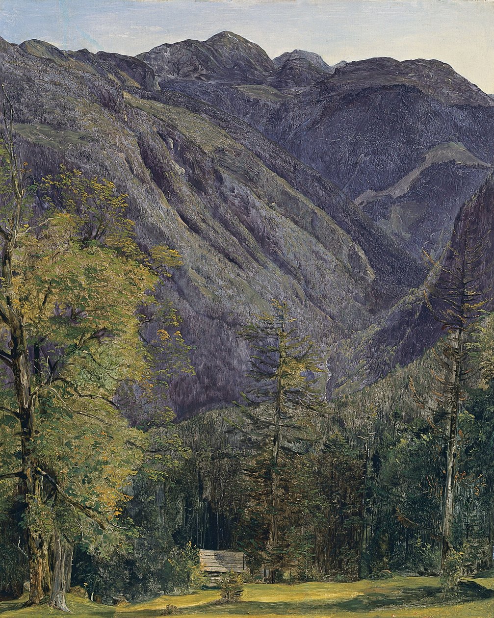 Schönberg set fra Hoisenrad, 1833 af Ferdinand Georg Waldmuller