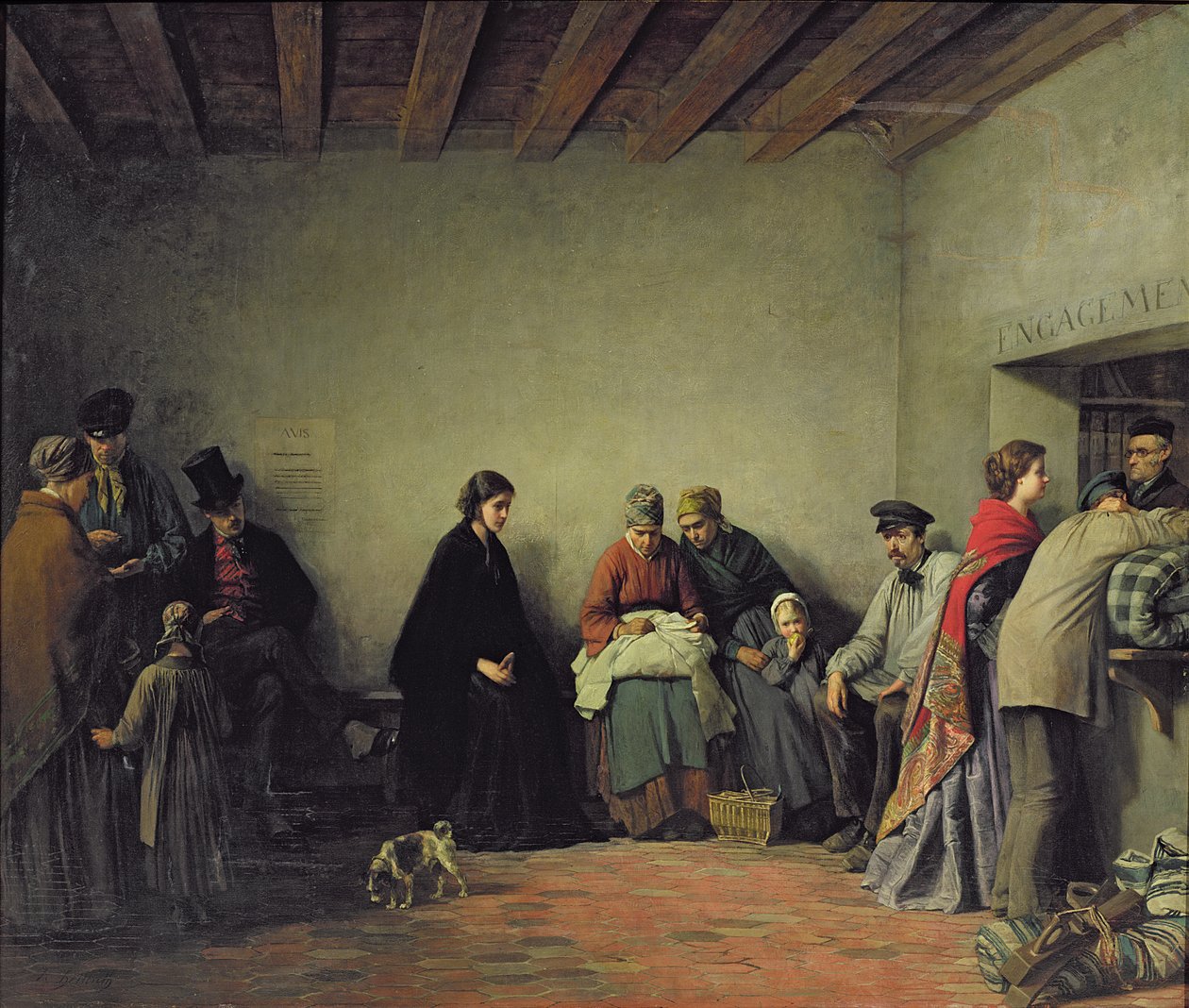 Mont-de-Piete af Ferdinand Heilbuth