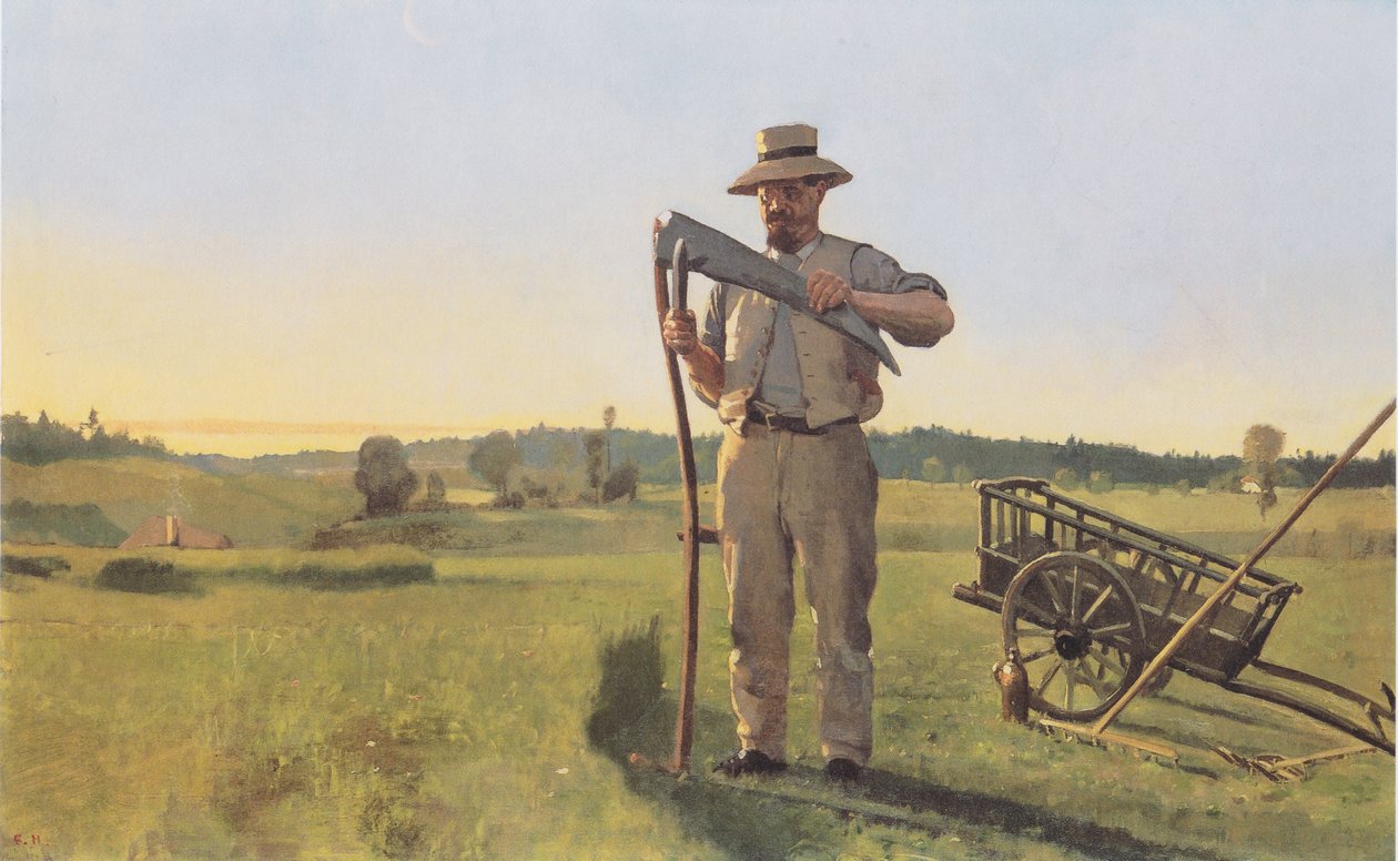 Plæneklipperen af Ferdinand Hodler
