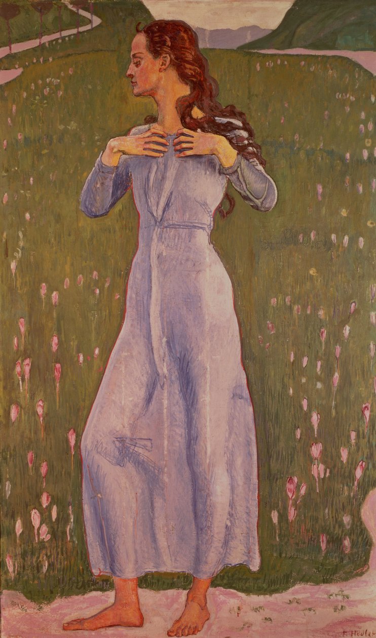 Emotion, 1900 af Ferdinand Hodler