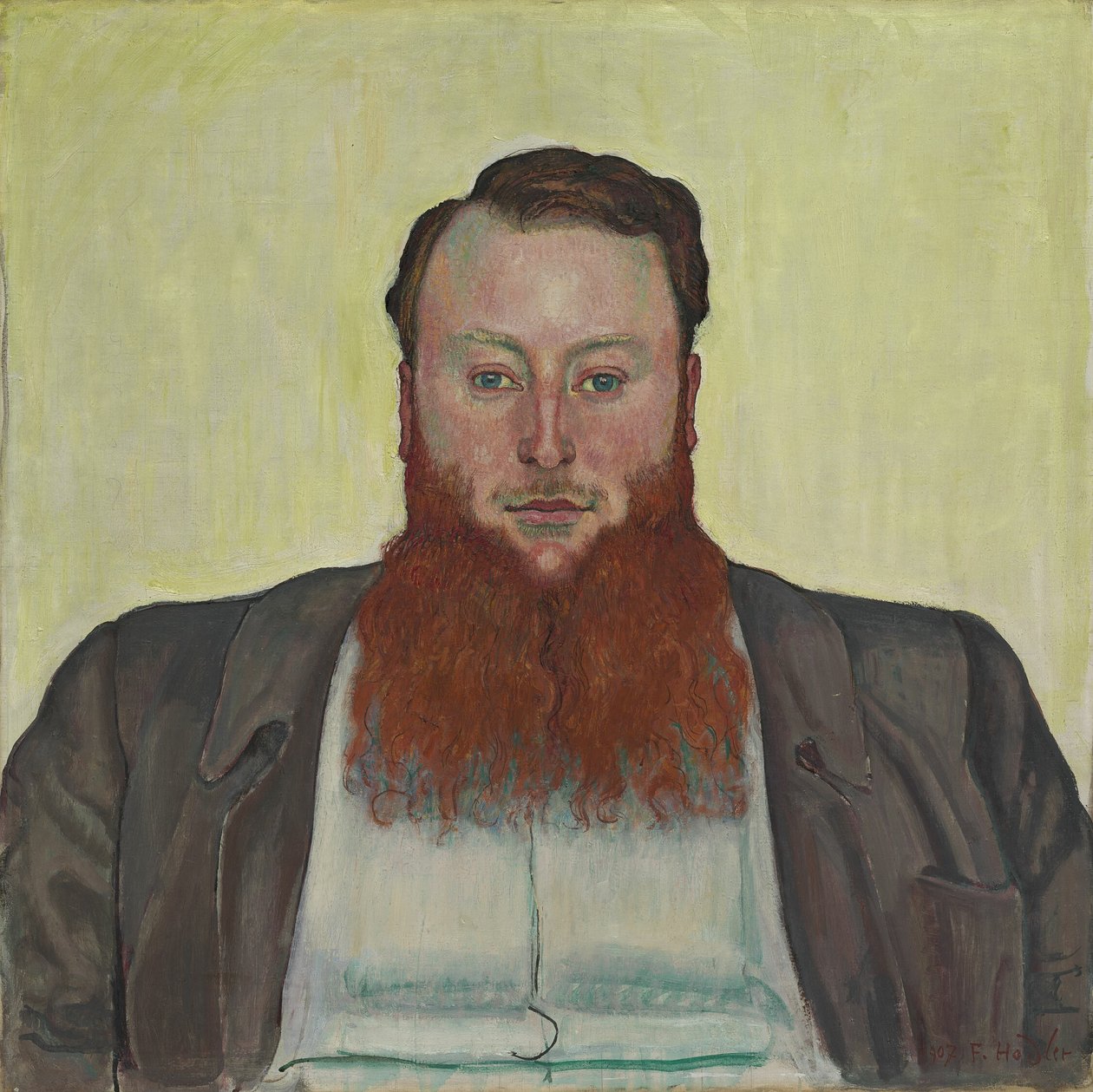 James Vibert, billedhugger af Ferdinand Hodler