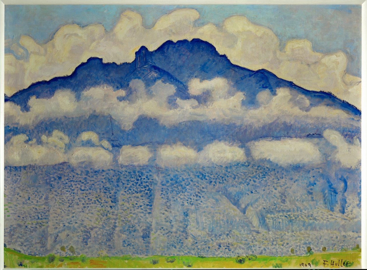 Landskab i Berner Oberland af Ferdinand Hodler