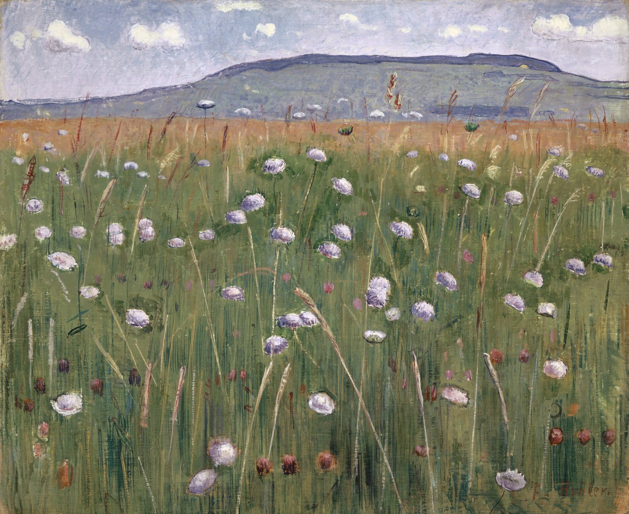 Engstykke, ca. 1901 af Ferdinand Hodler